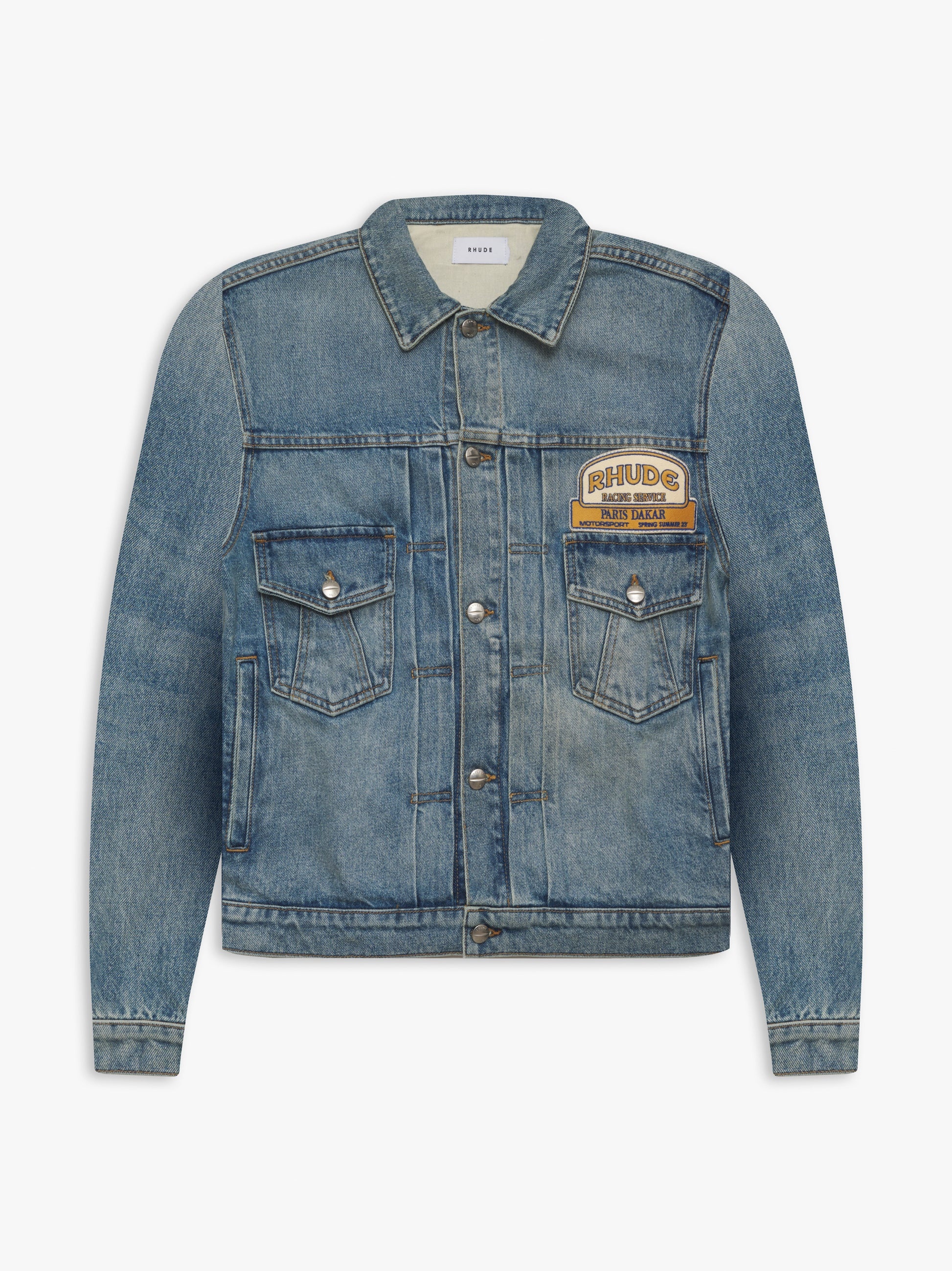 INDIGO DENIM JACKET - 1