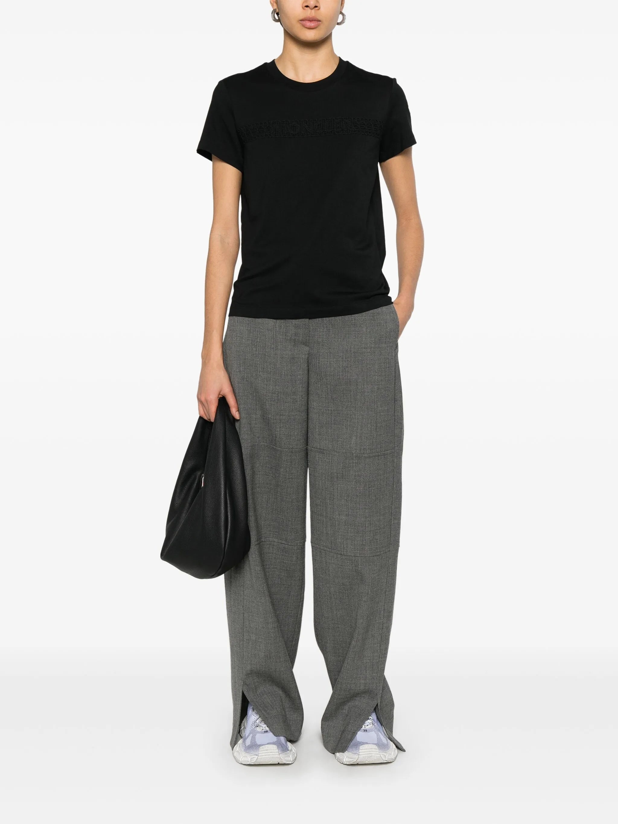 Logo-embroidered T-shirt - 2