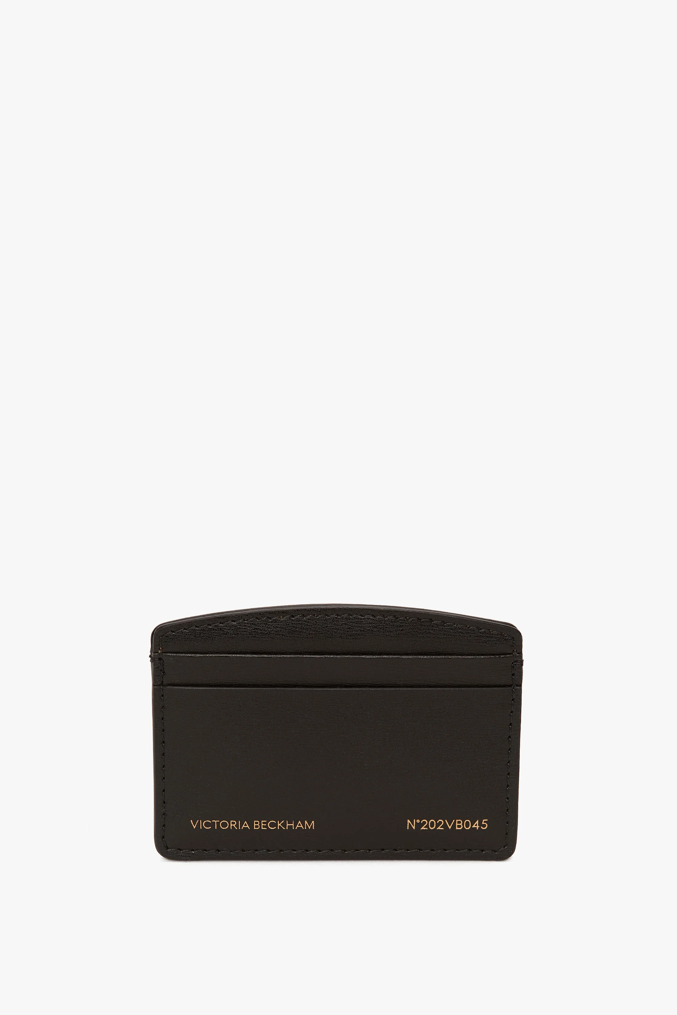 Victoria Card Holder In Black Leather - 1