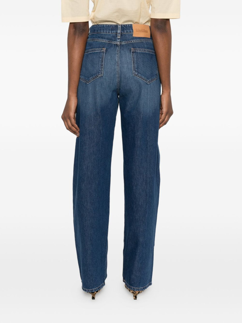 denim straight-leg jeans 4
