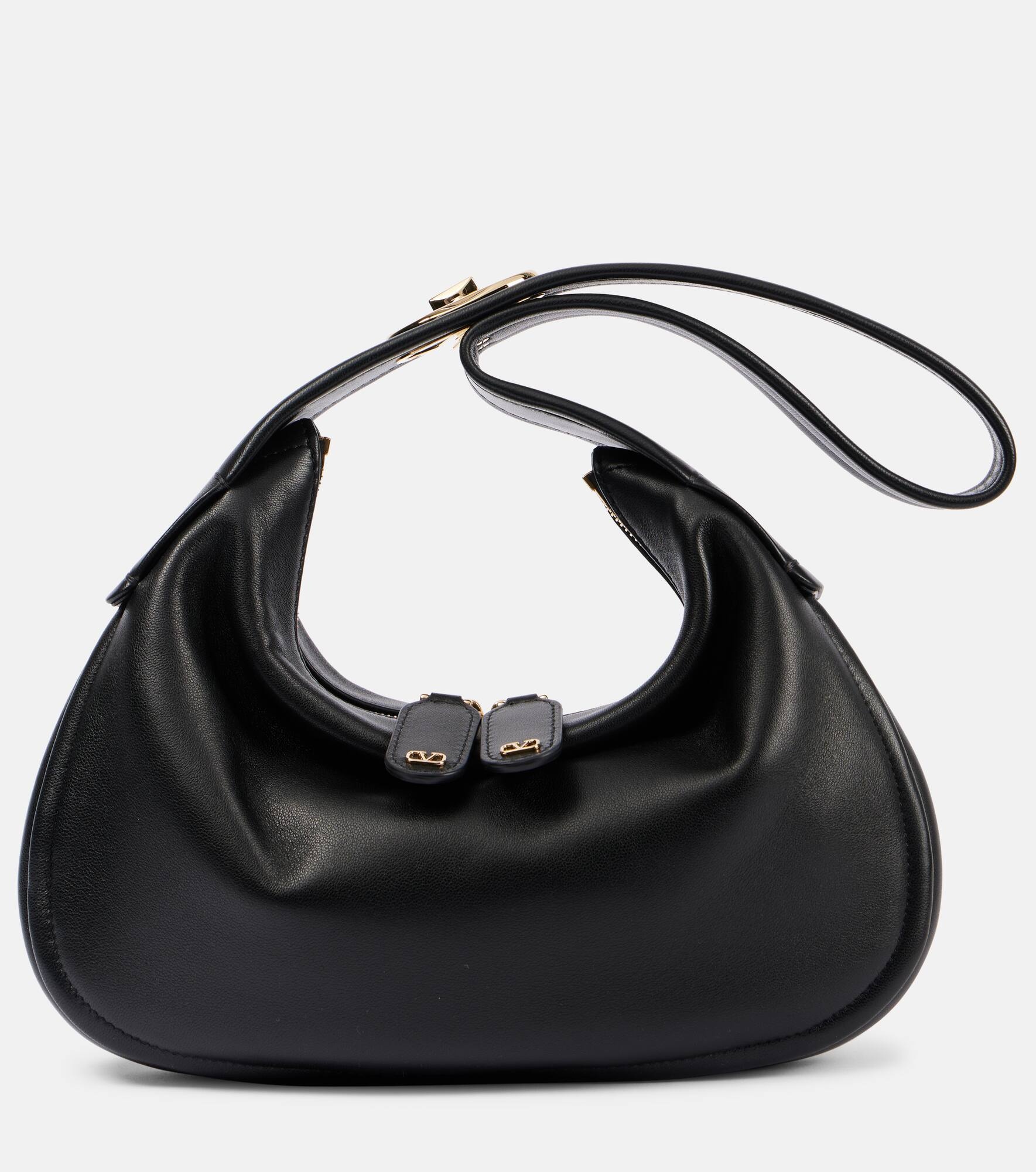 Small leather shoulder bag - 1