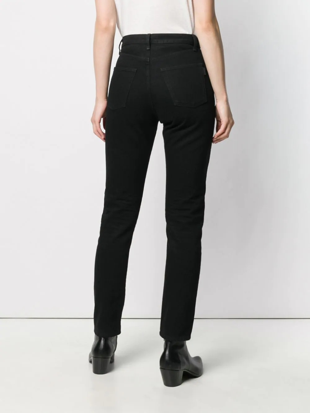 high-rise slim-fit jeans - 4