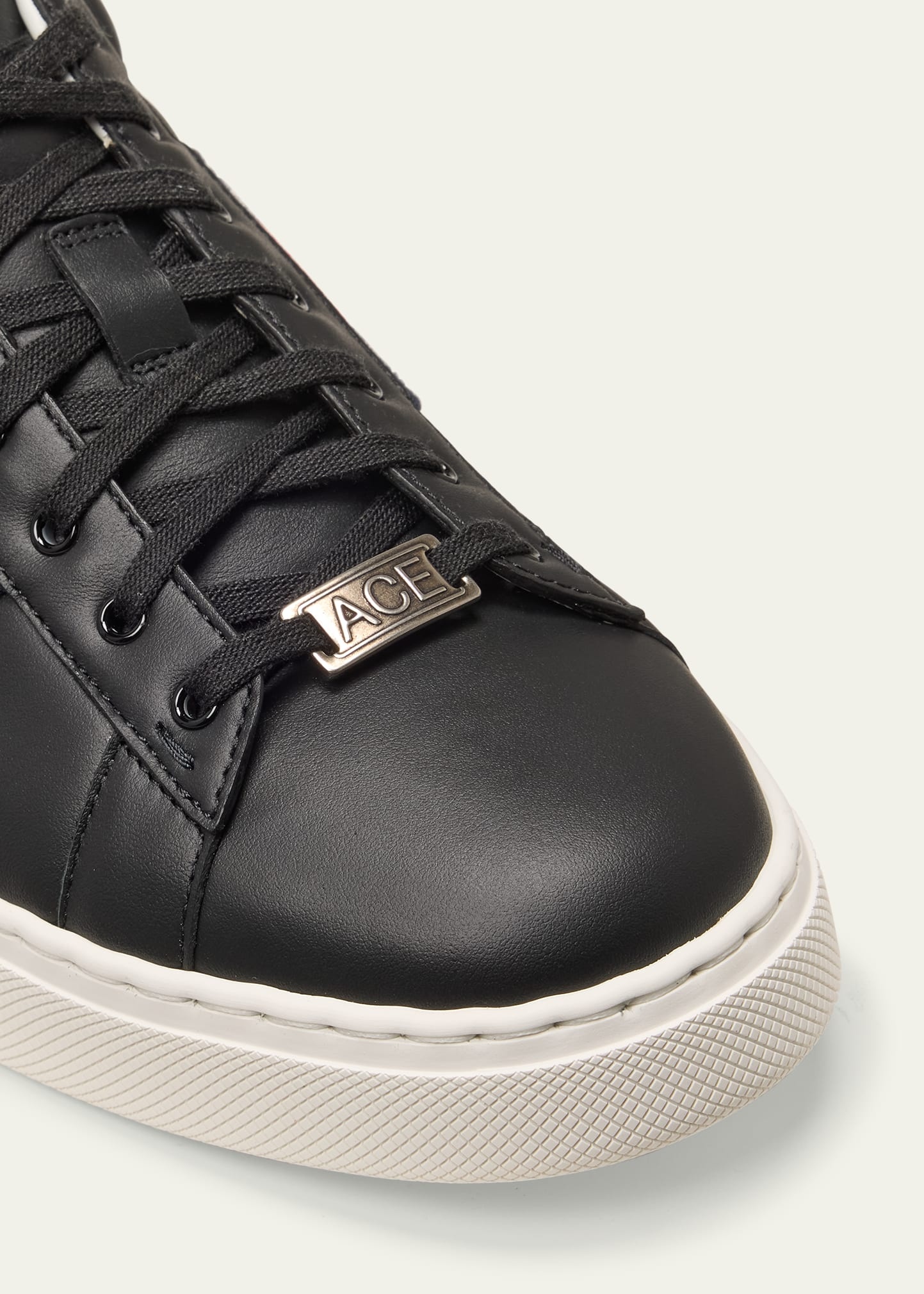 Men's Ace Leather Web Low-Top Sneakers - 5
