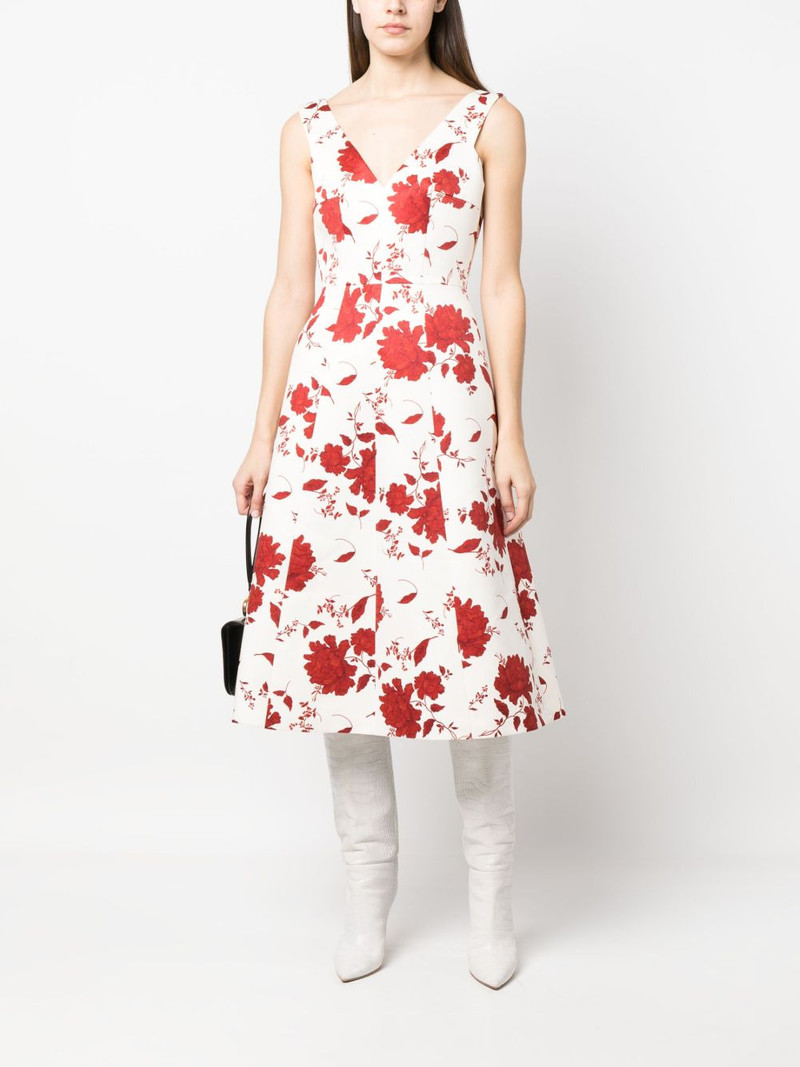 EMILIA WICKSTEAD Petrova floral-print midi dress outlook