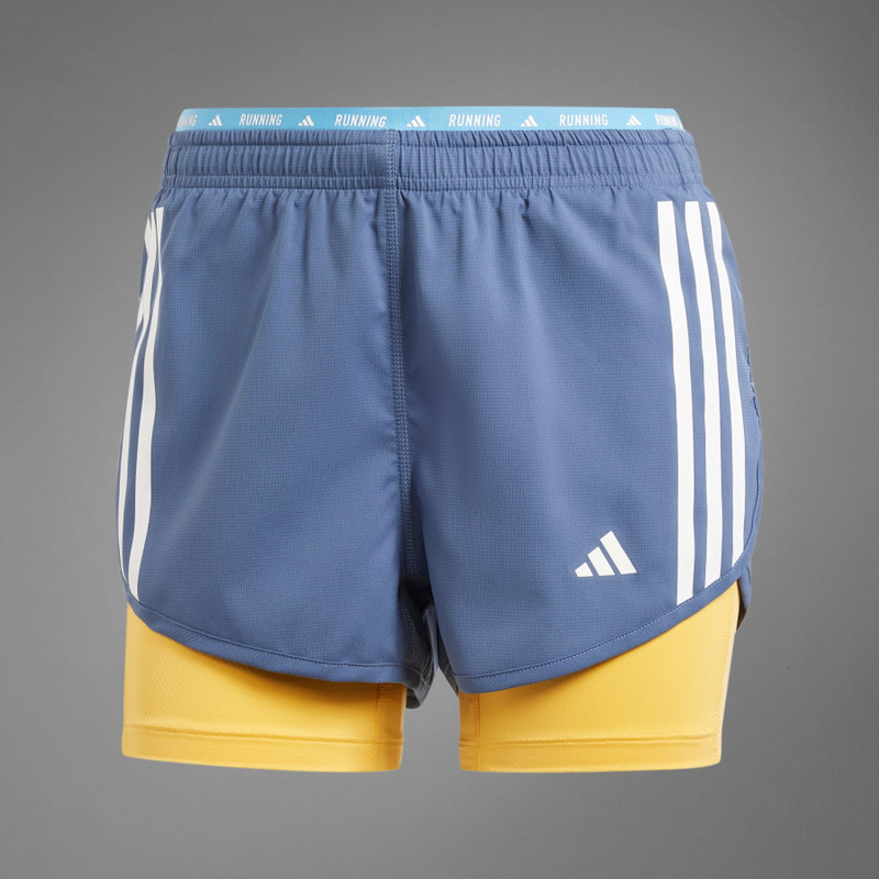 Own the Run 3-Stripes 2-in-1 Shorts - 1