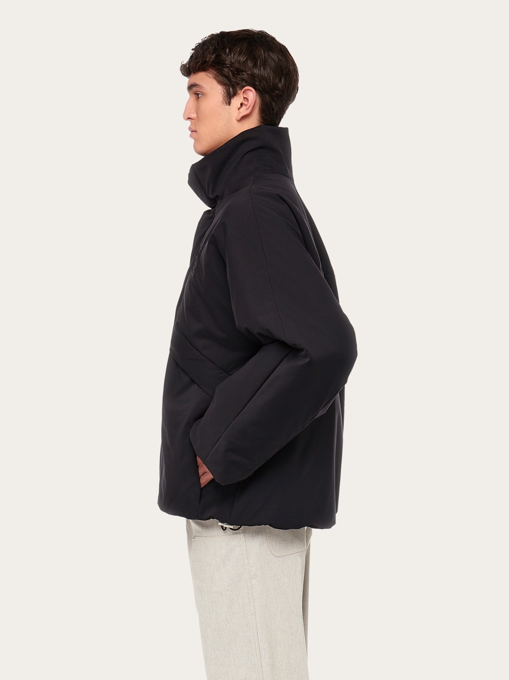 Straight cut blouson - 3
