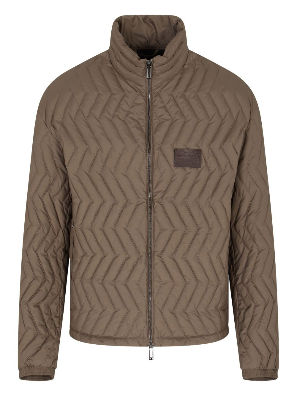 Quilted Down Jacket - 1