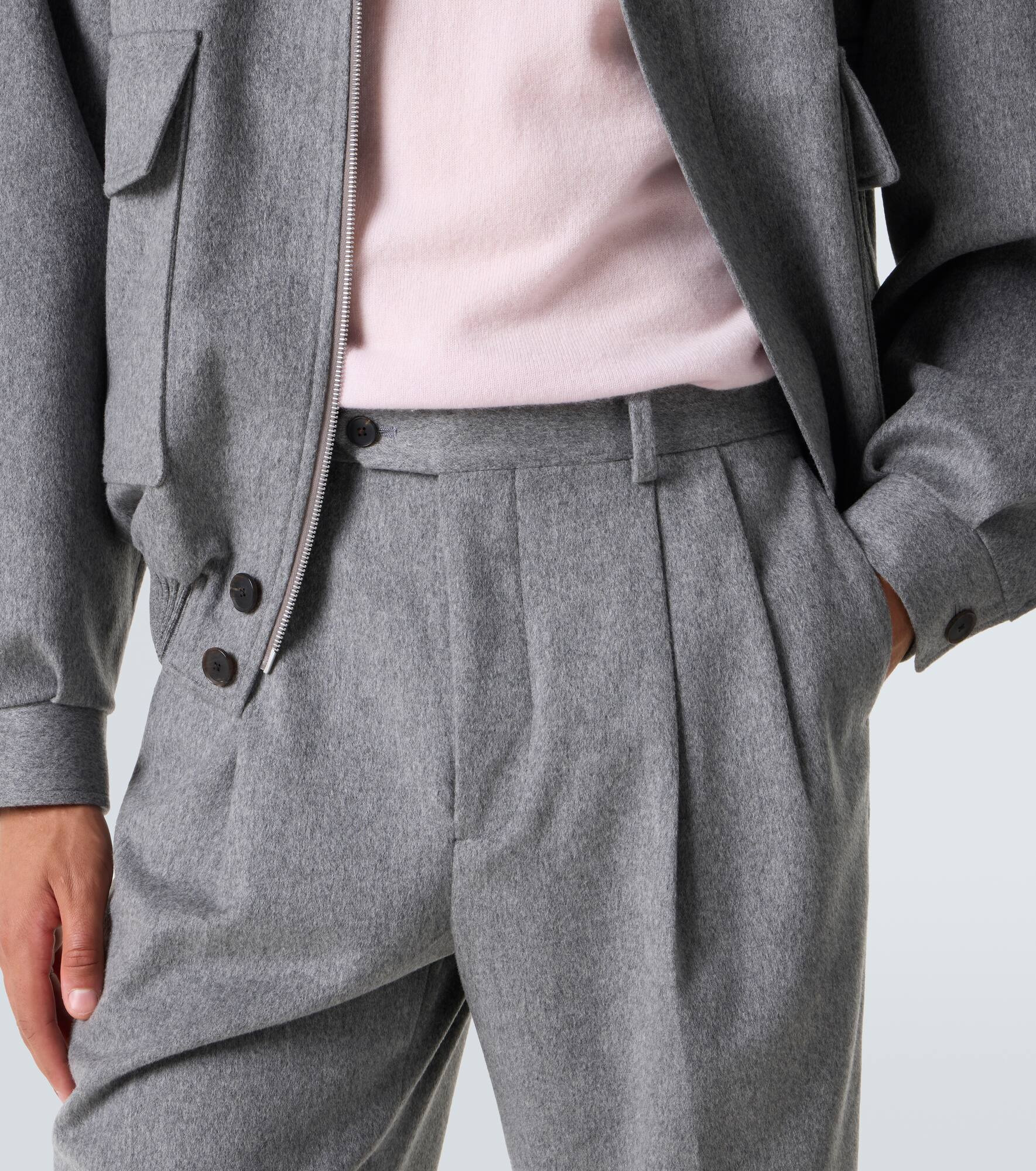Cashmere pants - 5
