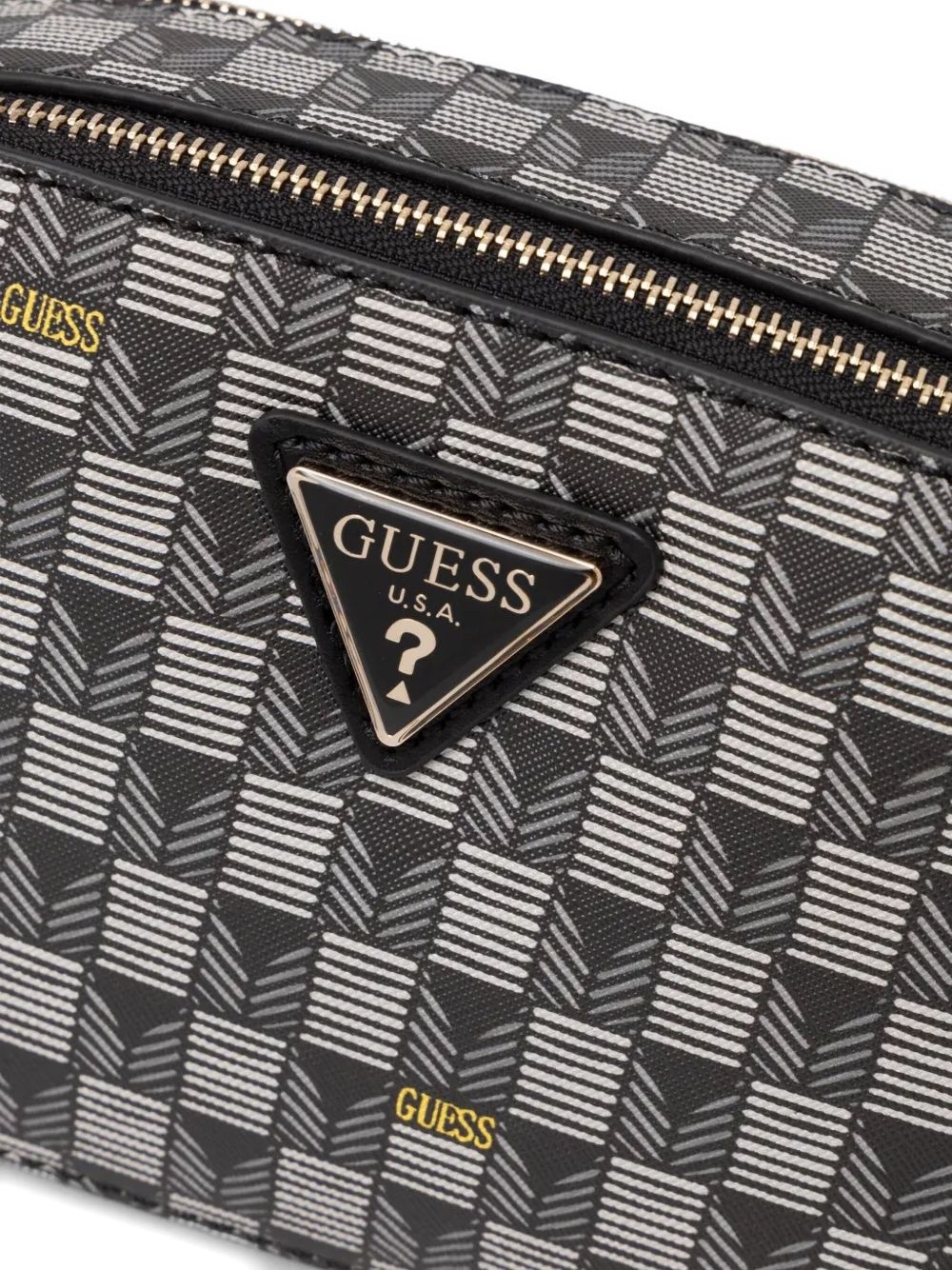 logo-plaque cross body bag - 4