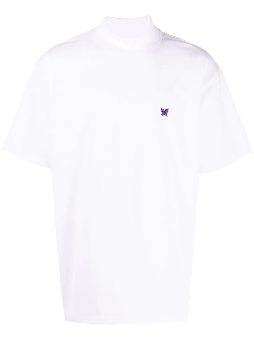 embroidered-logo cotton T-Shirt - 1