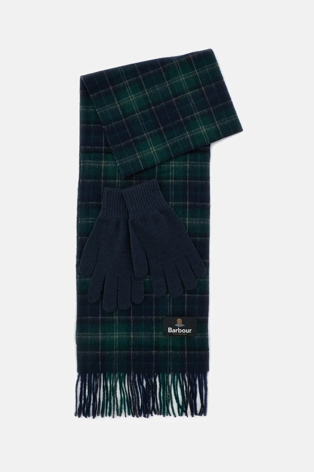 Tartan Scarf and Gloves Gift Set - 1