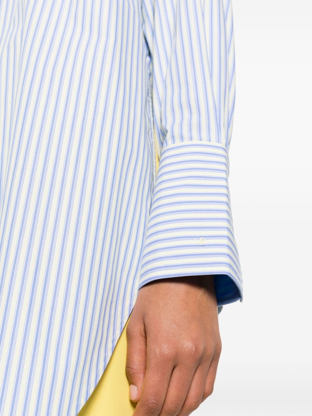 striped organic cotton shirt - 5