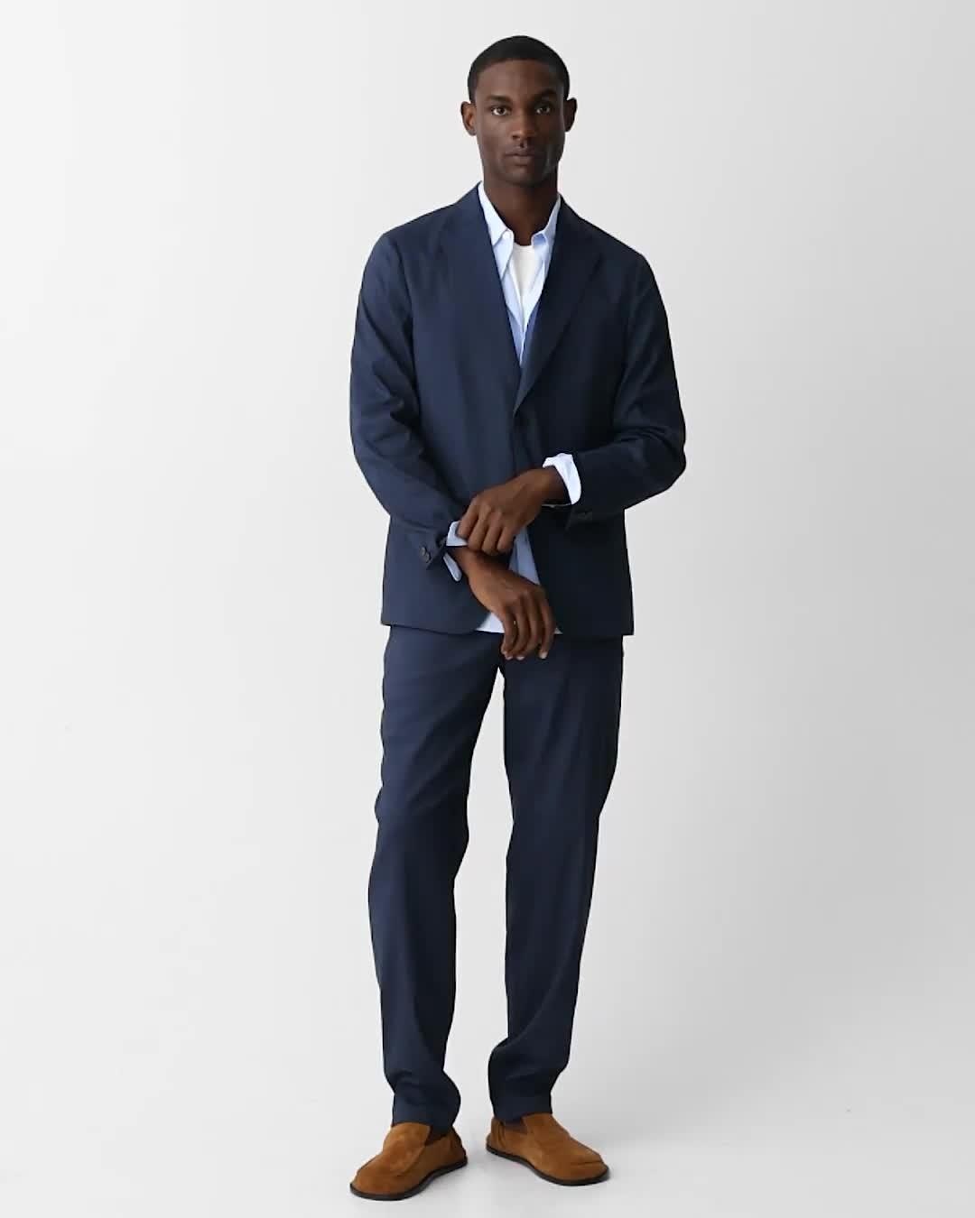 Clinton Blazer in Good Linen - 9