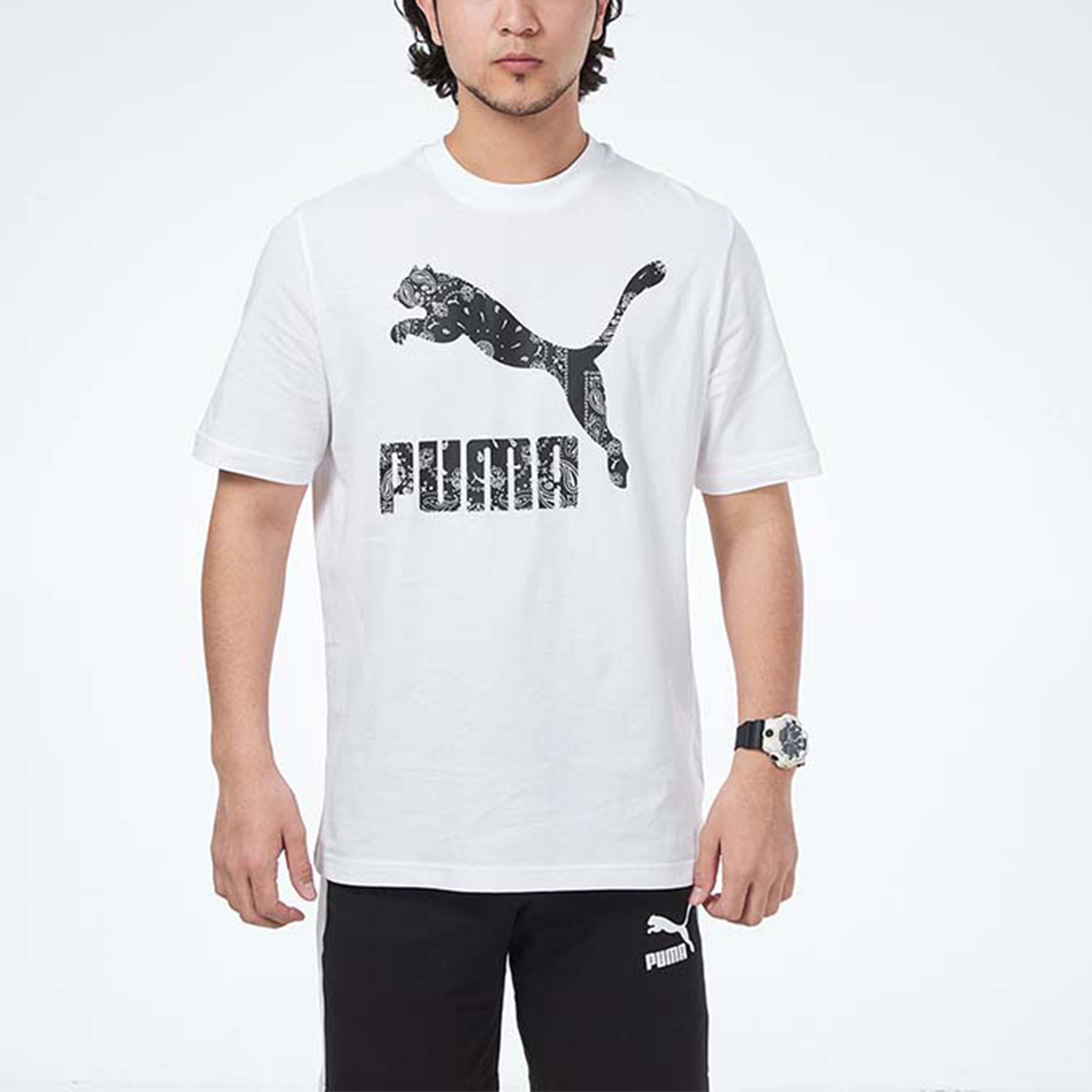 PUMA Archive Logo T-shirt 'White' 532653-52 - 3