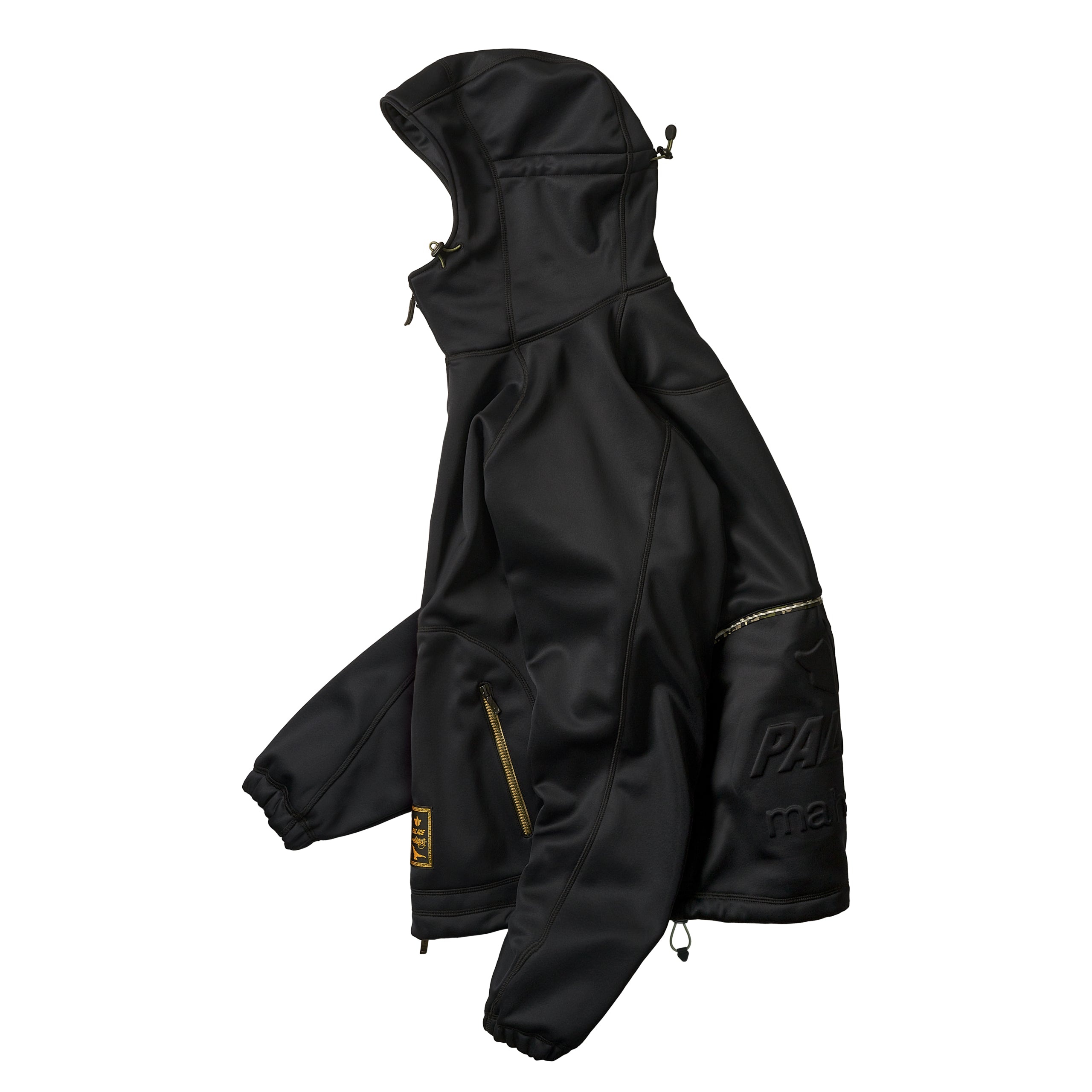 PALACE MAHARISHI NINJA SOFT SHELL JACKET BLACK - 3