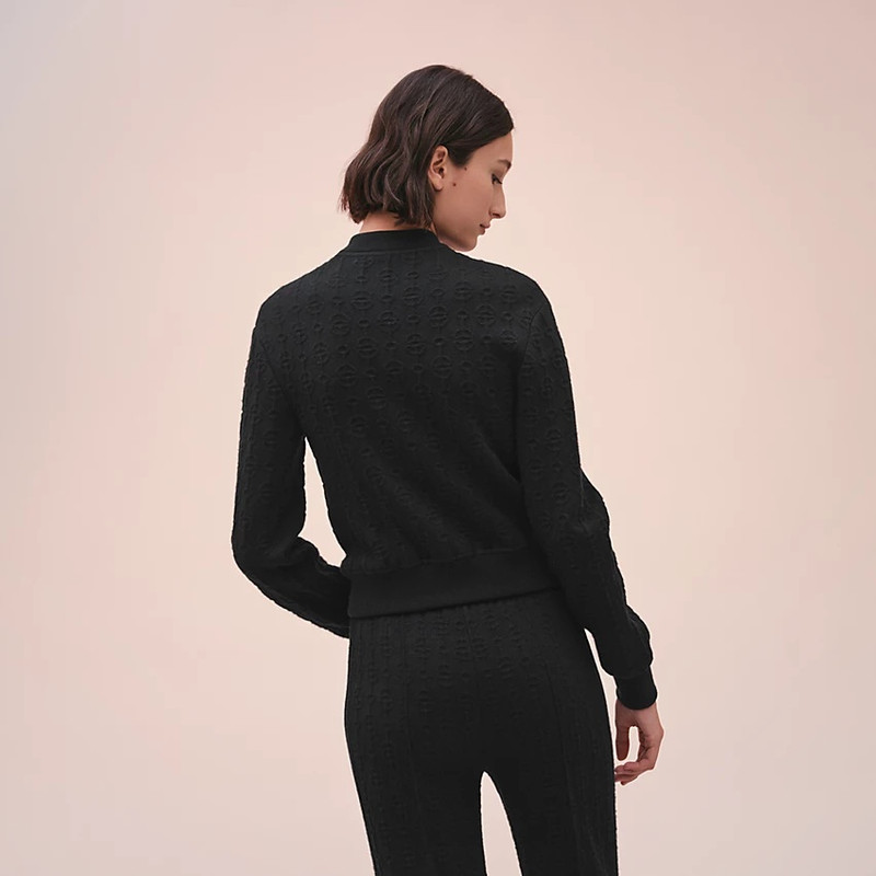Hermès "Torsades Cliquetis Unies" zipped jacket outlook