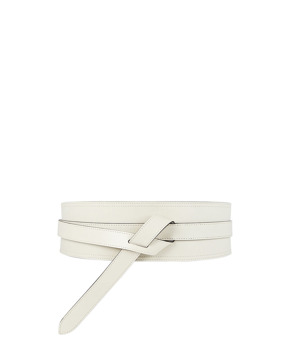 Moshy Knotted Leather Waist Belt - 1