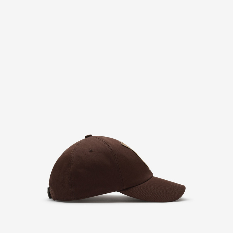 Burberry Thistle Shield Gabardine Baseball Cap outlook