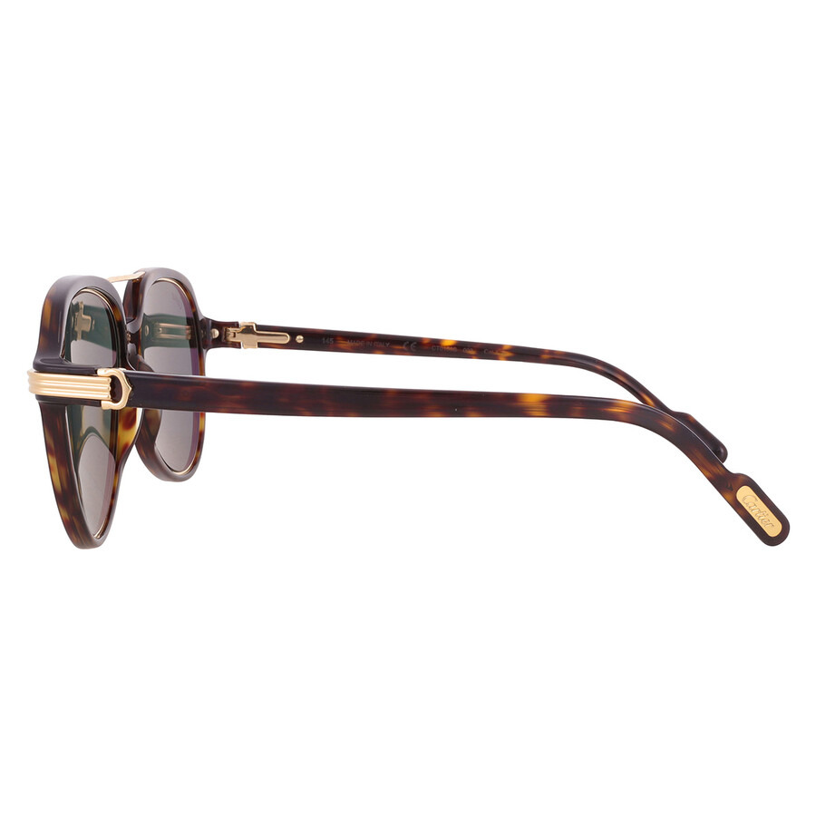 Cartier Premiere de Cartier Green Pilot Men's Sunglasses CT0159S 002 57 - 4