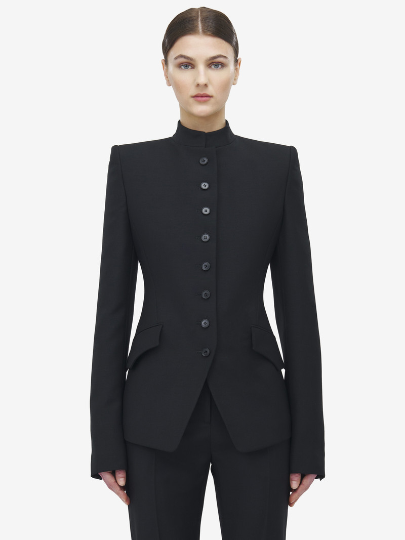 Alexander McQueen Single-breasted Buttoned Jacket outlook