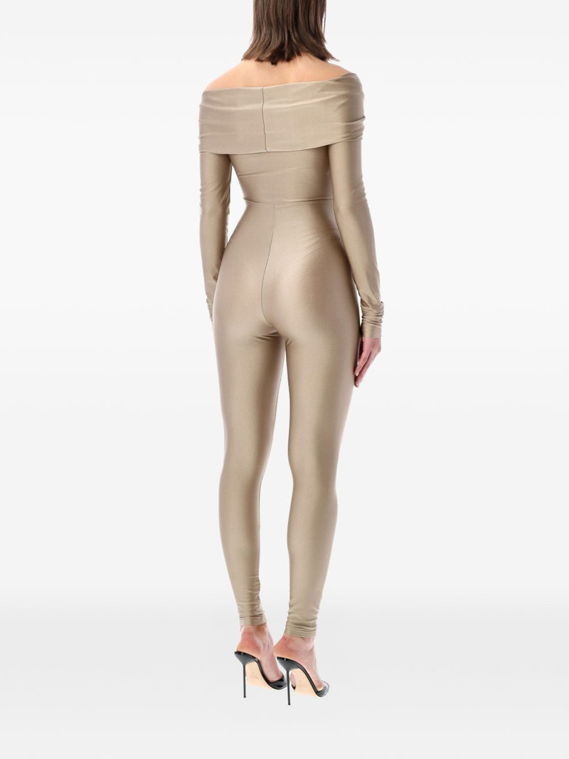 THE ANDAMANE off-shoulder cut-out jumpsuit outlook