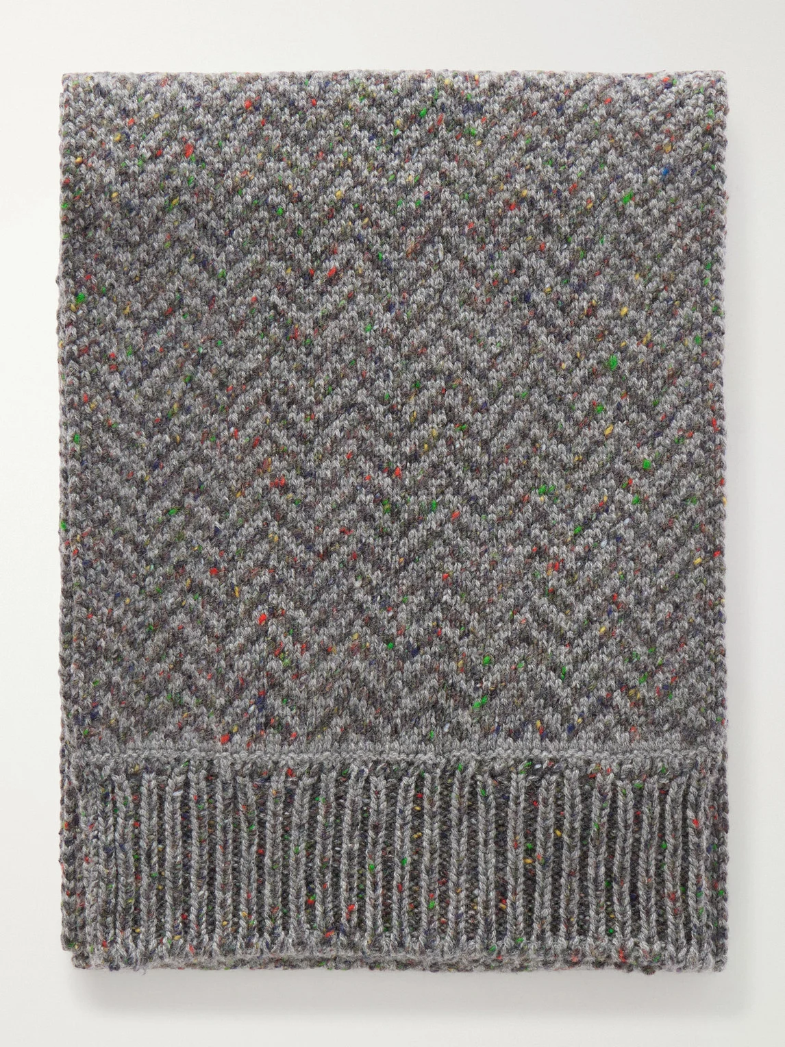 Stanza Logo-Appliquéd Cashmere Scarf - 1
