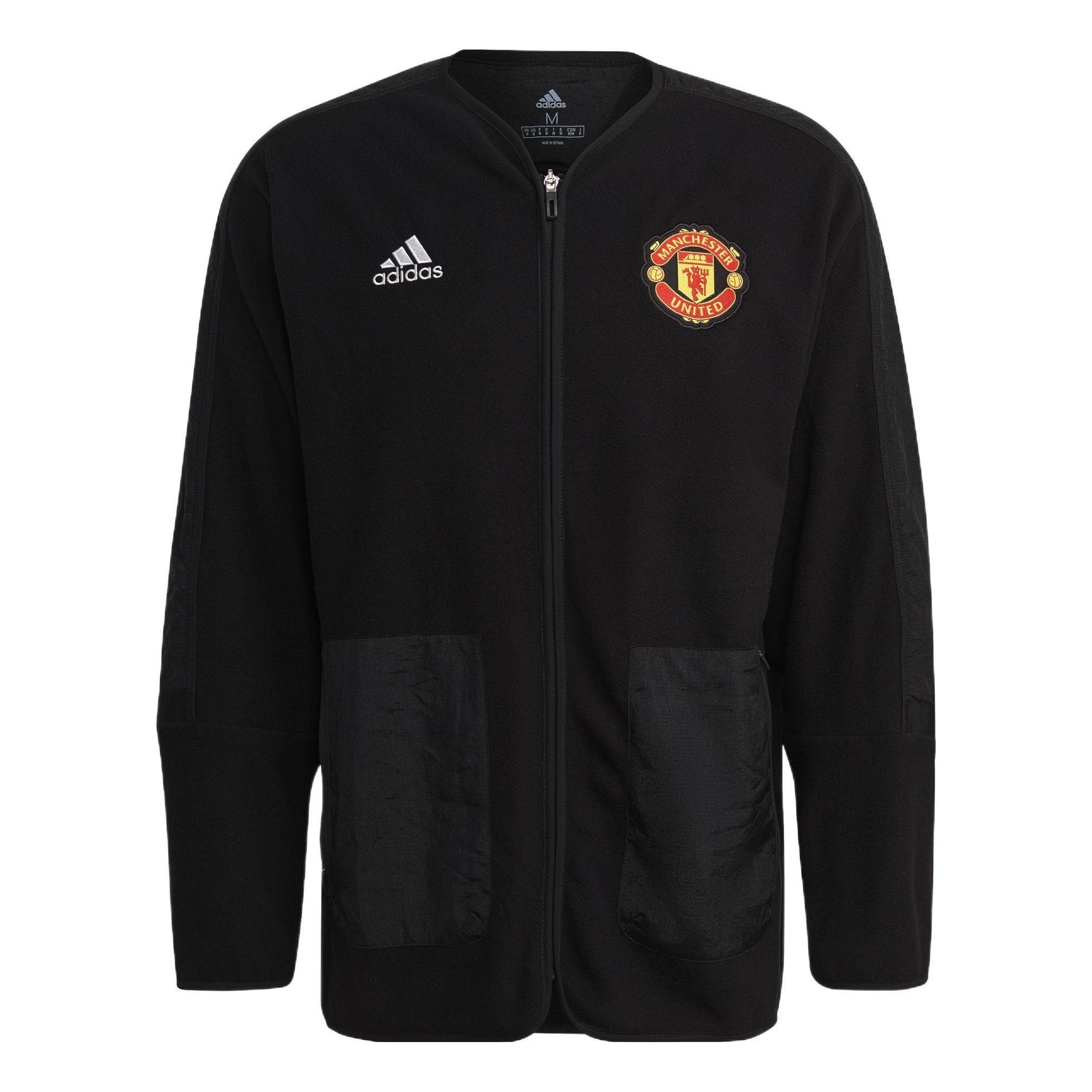 adidas Mufc Trv Mid La Manchester United Jacket Black GR3904 - 1