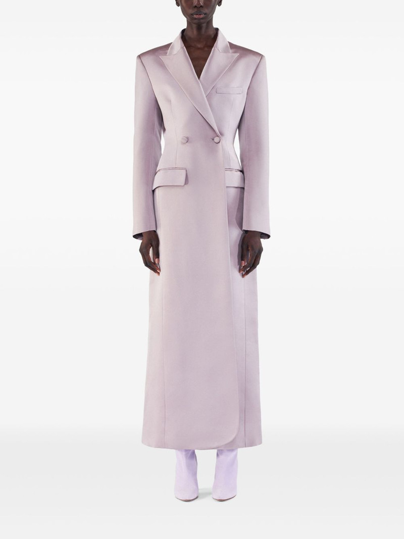ADAM LIPPES Laurence silk coat outlook