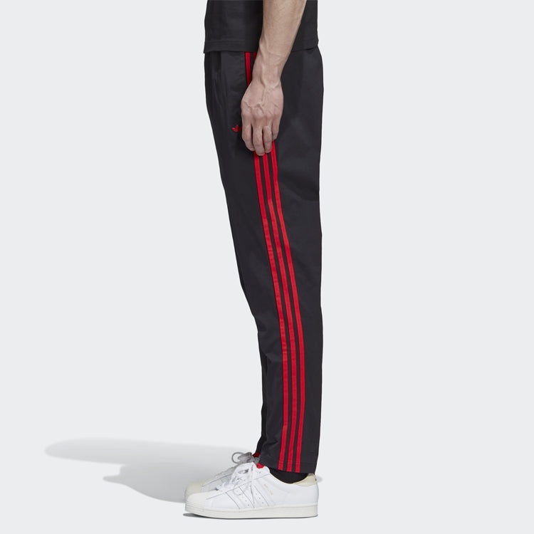 adidas originals x 424 Track Pants Crossover Asymmetric Sports Pants Black FS6234 - 7