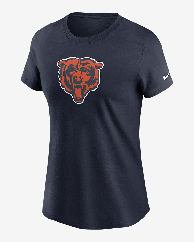 Chicago Bears Primary Logo Women's Nike NFL T-Shirt 1