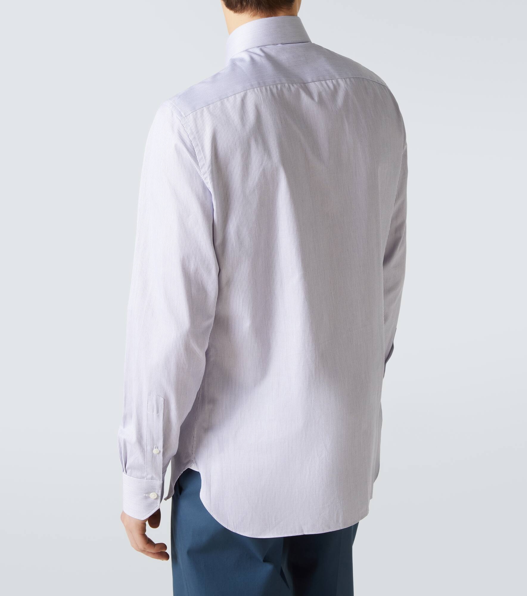 Striped cotton shirt - 4