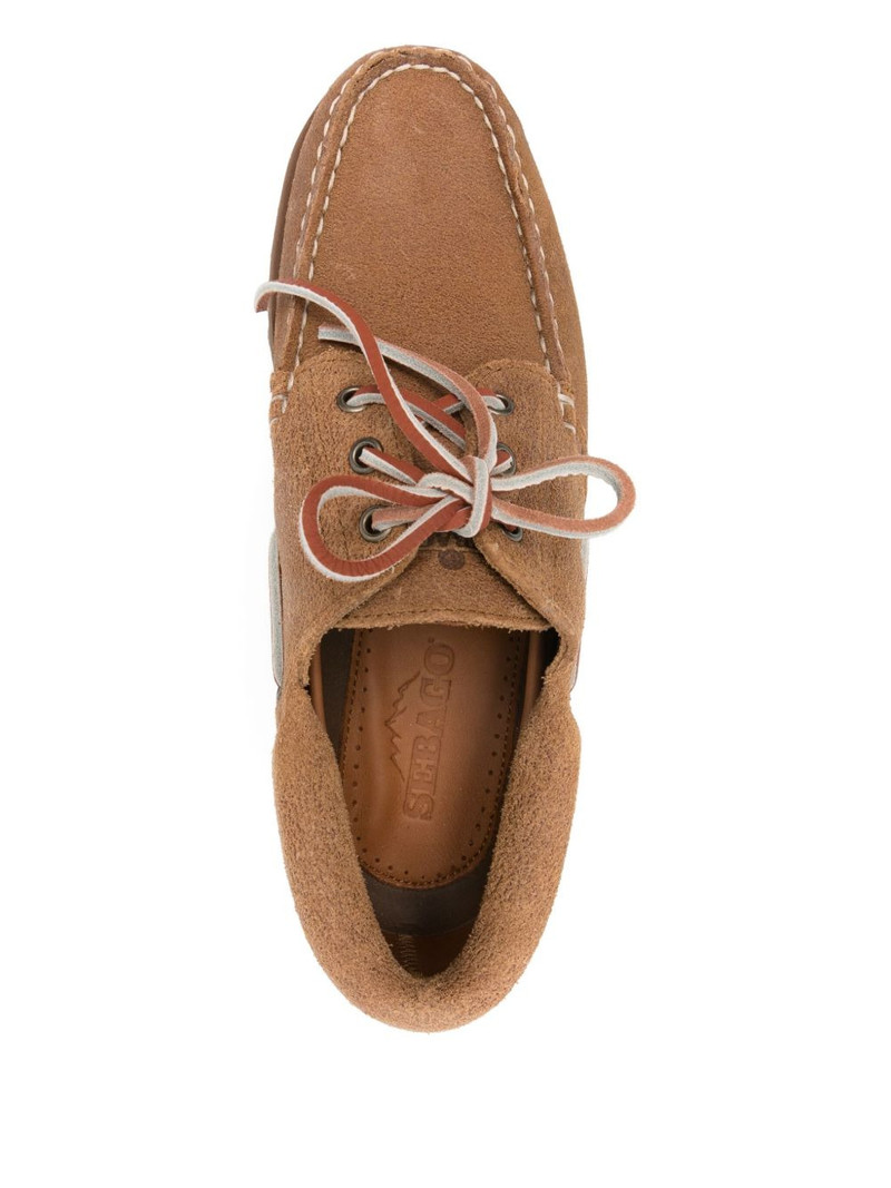 Acadia suede lace-up loafers 4