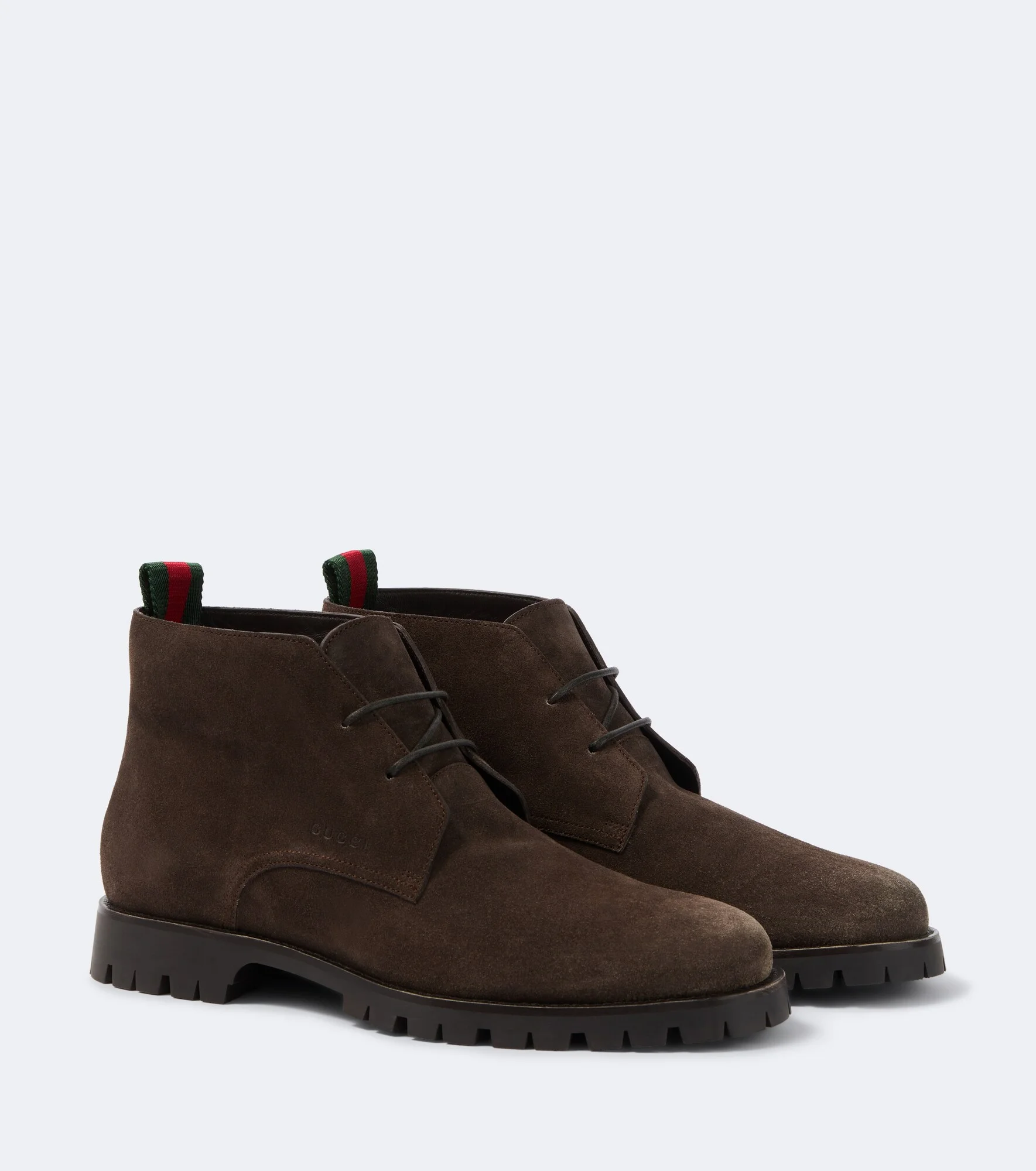 Suede desert boots - 1