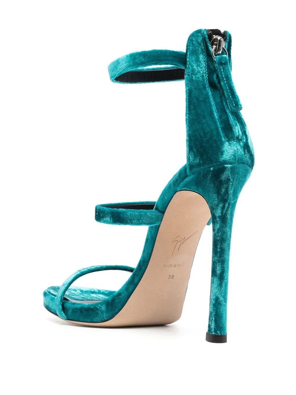 140mm open-toe heeled sandals - 3