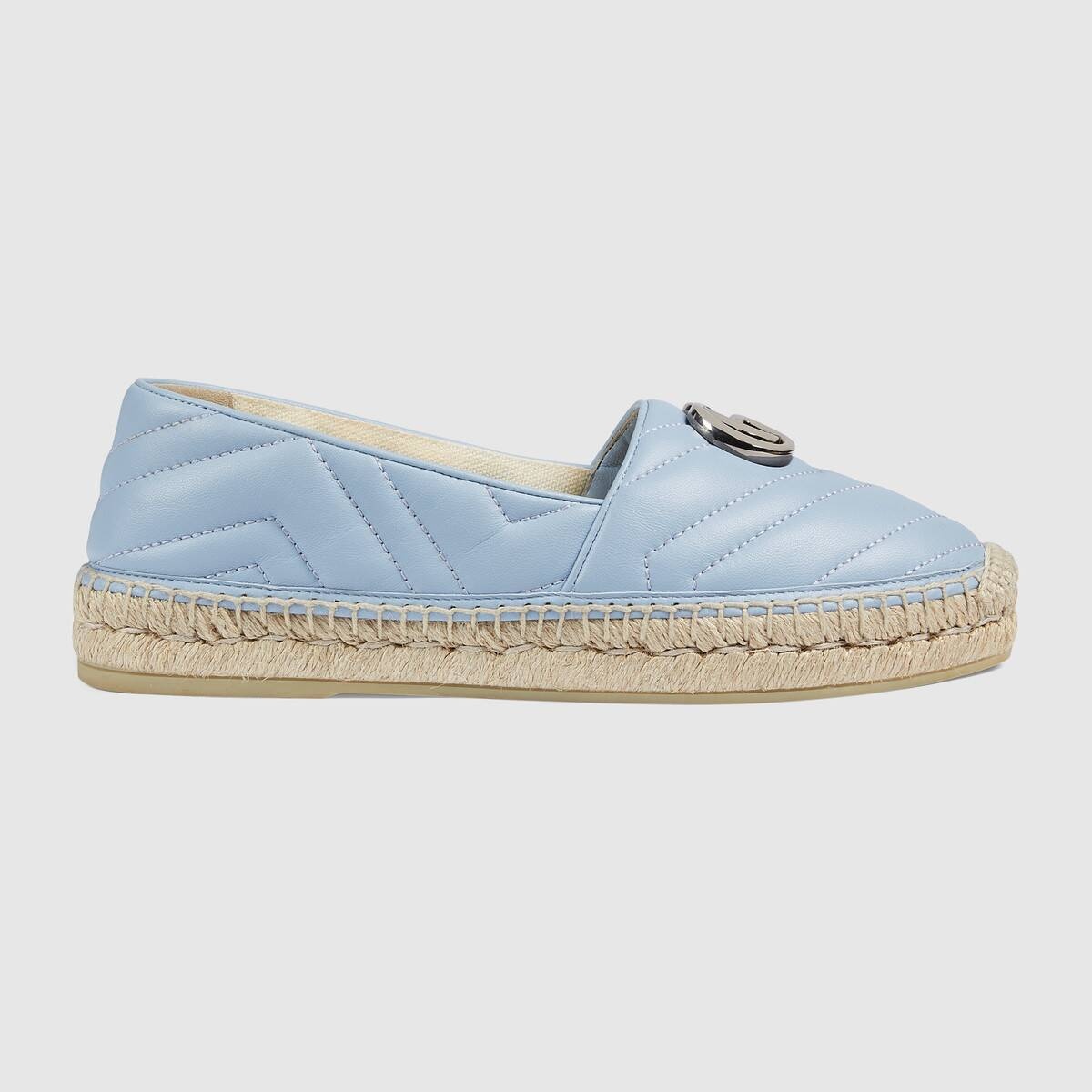 Women's matelassé espadrille - 1