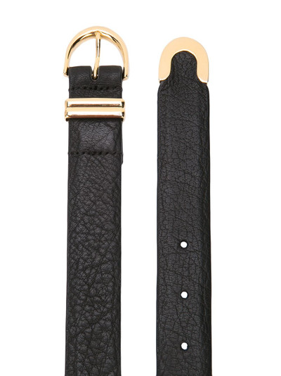 KHAITE embossed buckle belt outlook