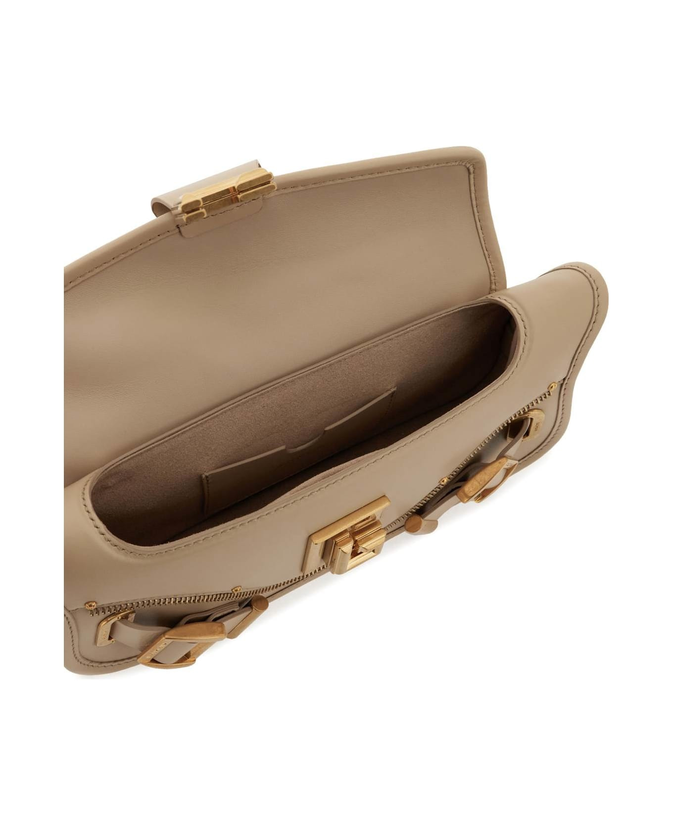 Baguette Bag With Monogram Buckle - 4