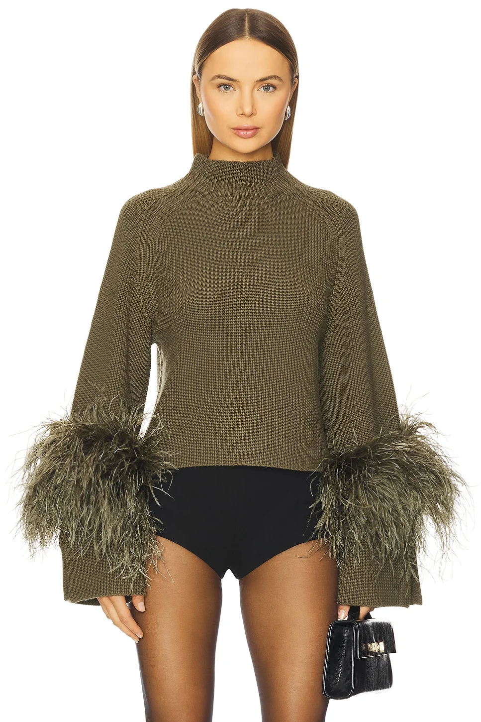 x REVOLVE Mock Neck Sweater - 1