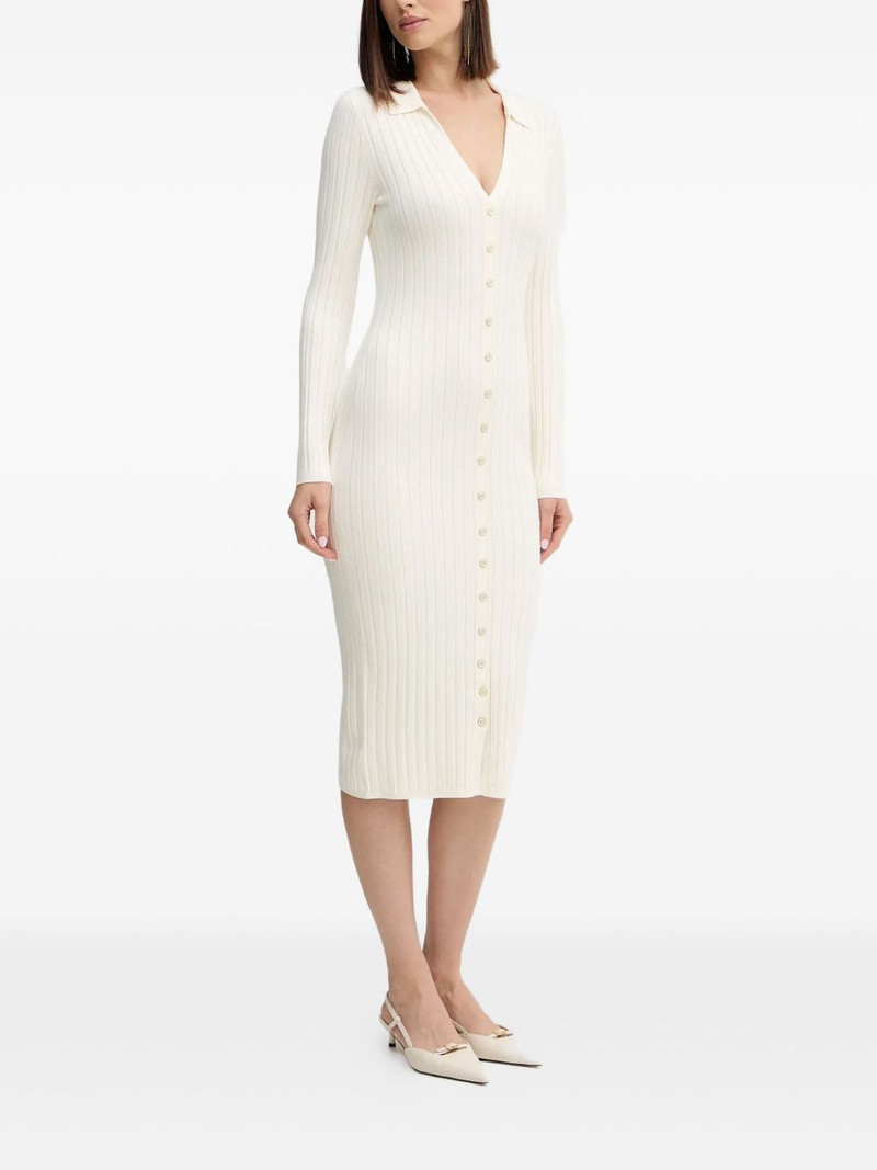 ribbed knit midi dress 3