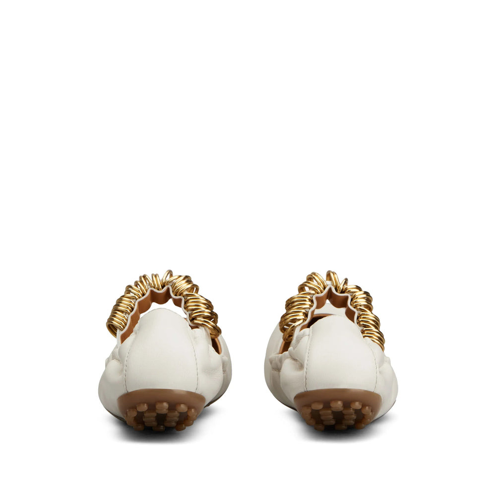 Tod's Neutrals Ballet Flats Women - 3