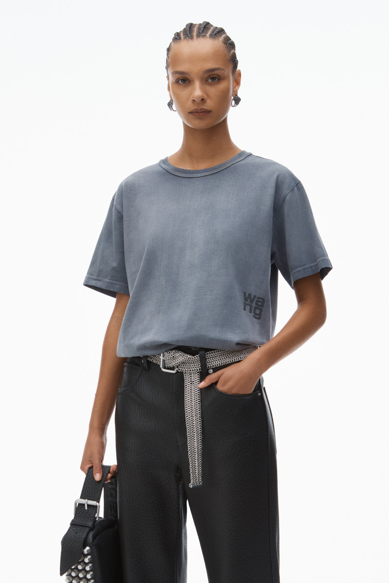 puff logo tee in cotton jersey 2