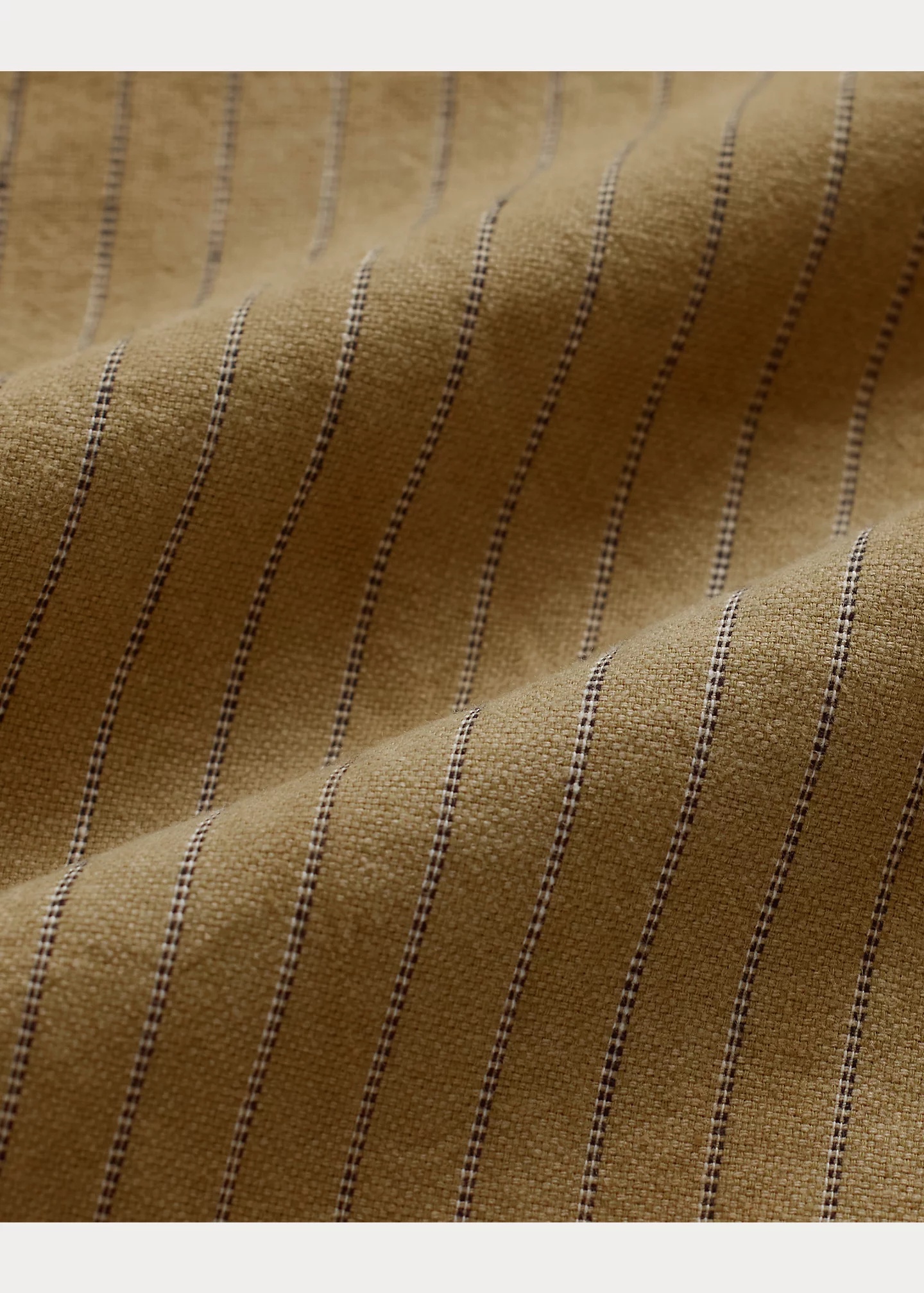 Striped Linen-Cotton Overall - 6