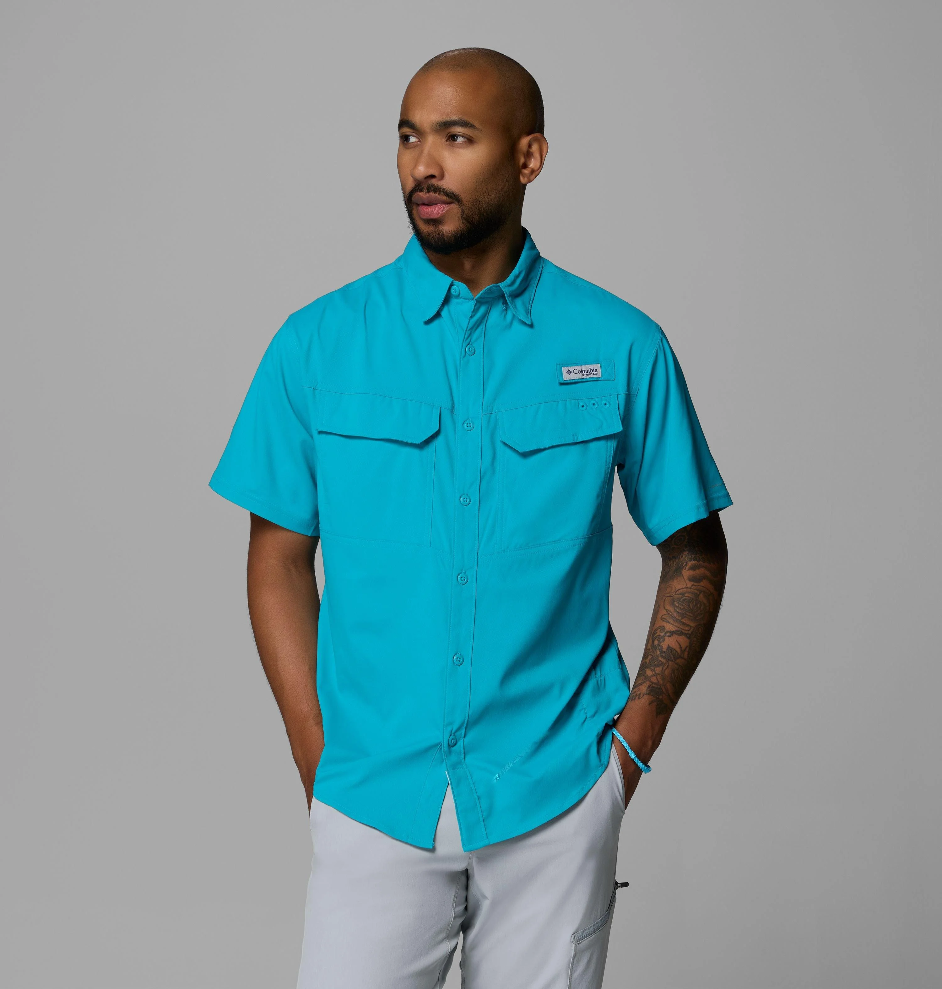 Men's PFG Skiff Guide II Short Sleeve Shirt - 1