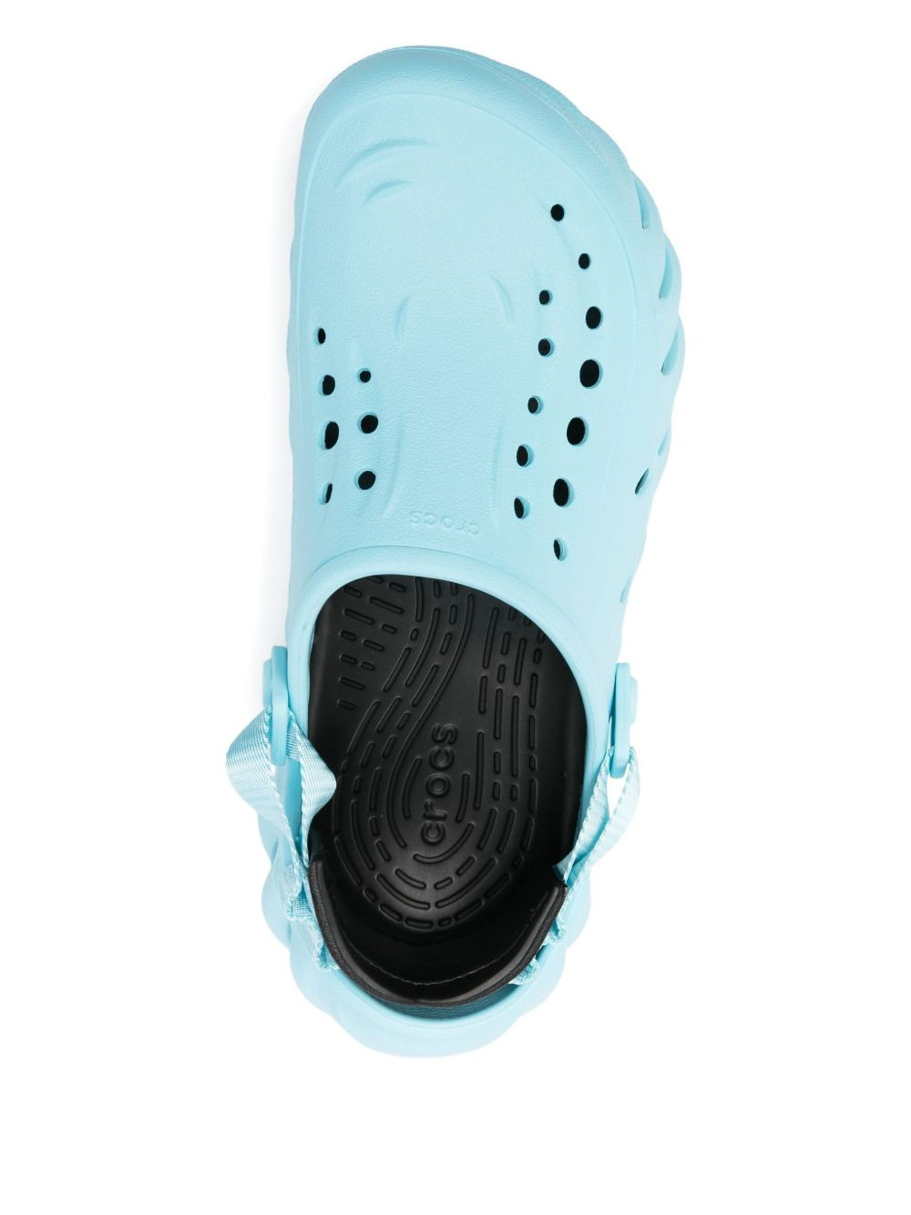 perforated-detail rubber clogs - 4
