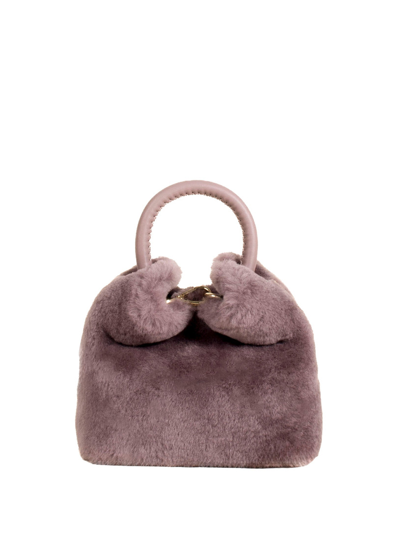 Madeleine Shearling Montone Mauve 1