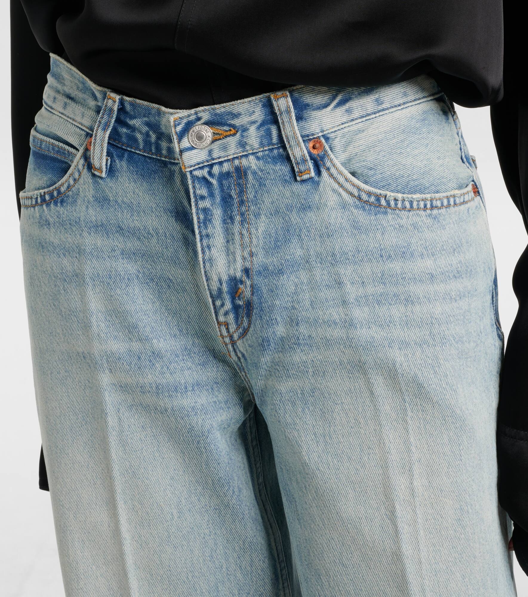 Baggy flared jeans - 4