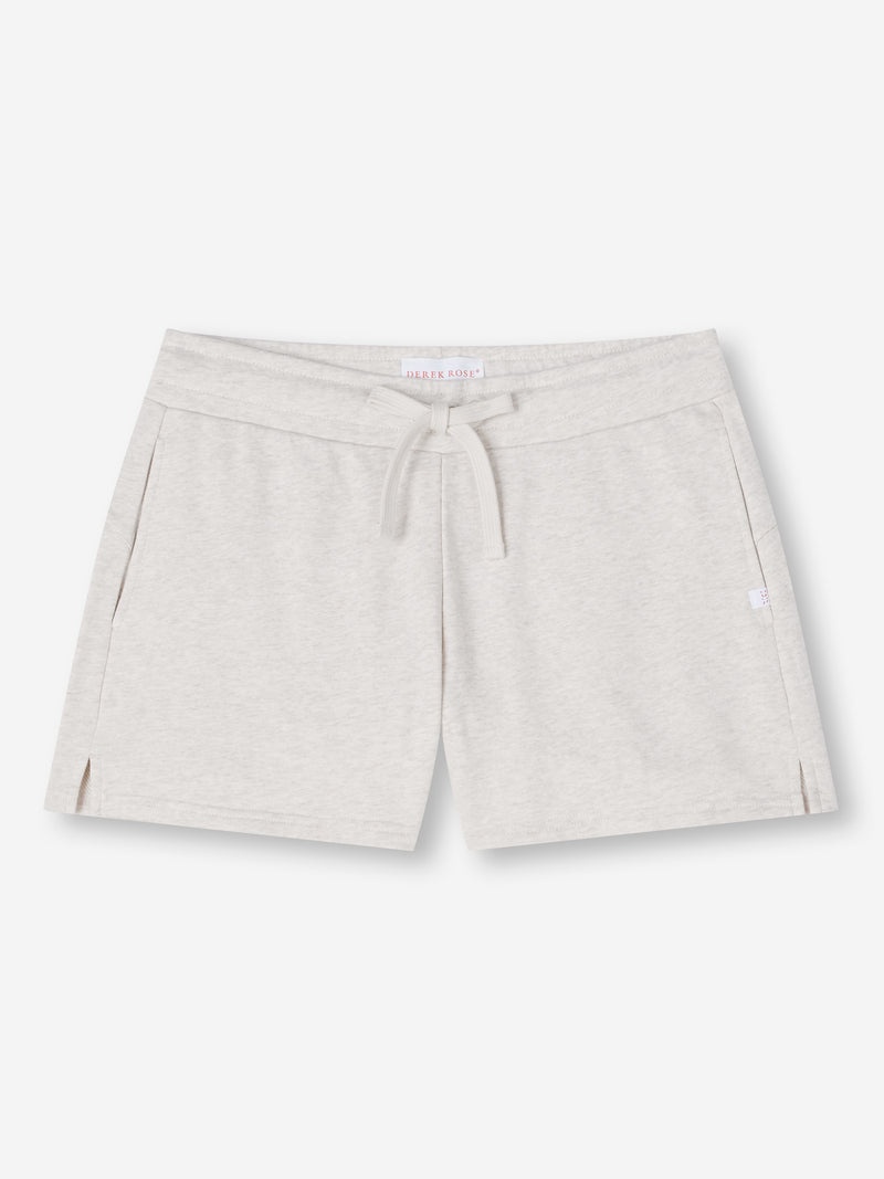 Women's Sweat Shorts Quinn Cotton Modal Oat - 1