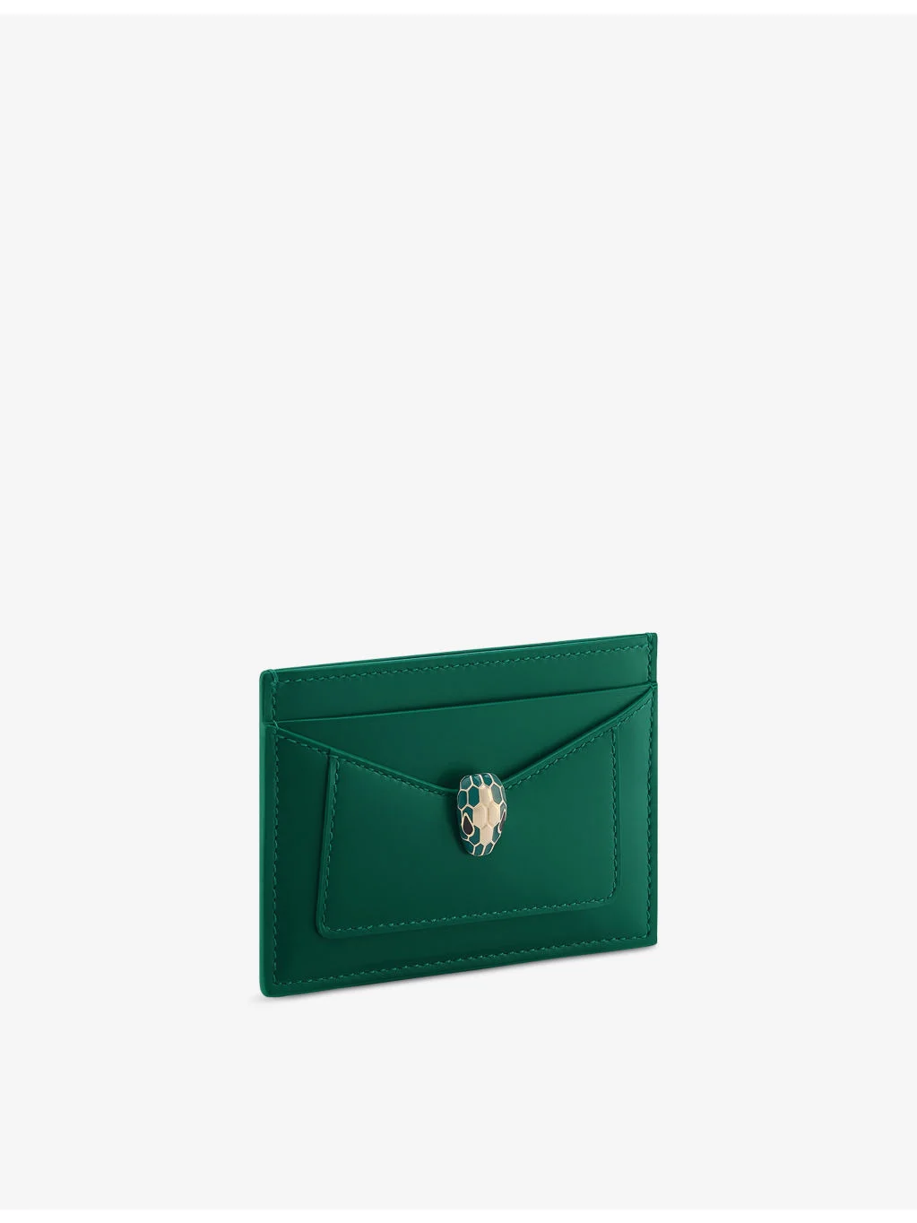Serpenti Forever Leather Card Holder - 1