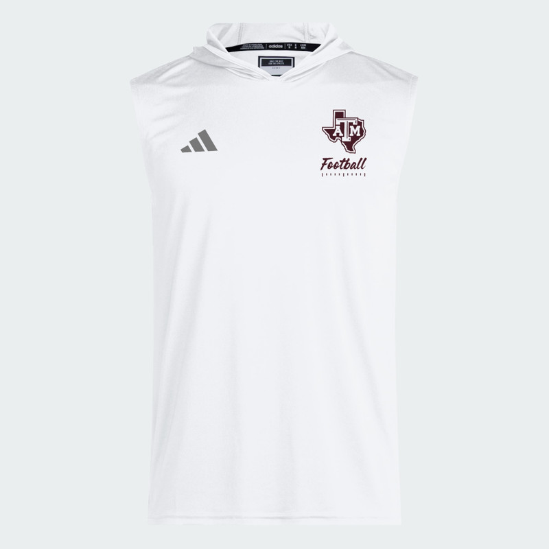 Texas A&M Aggies Mens D4T Sleeveless Hoodie 1