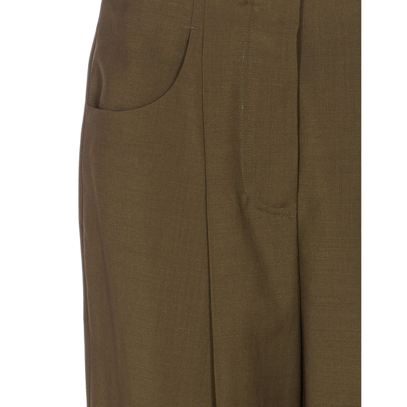 Fendi Women Wool And Mohair Pants - 4